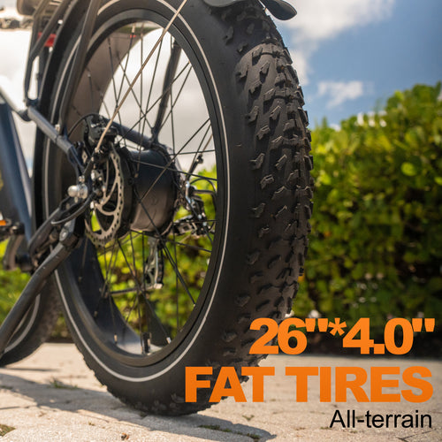IMREN 750W Fat Tire Electric Bike | 26x4.0 All Terrain Ebike UK