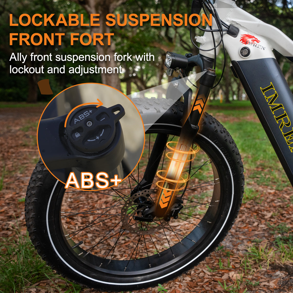 IMREN 750W Fat Tire Electric Bike | 26x4.0 All Terrain Ebike UK